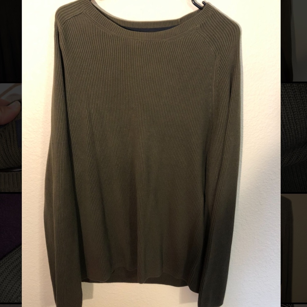 Over sized forest green sweater